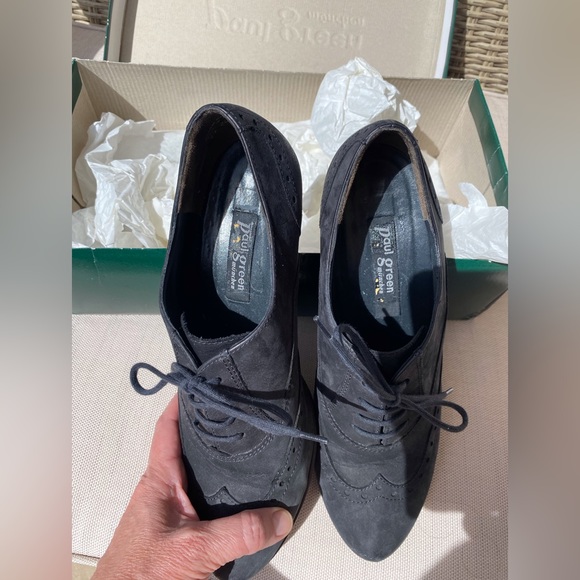 PAUL GREEN Black Nubuck Booties - Picture 6 of 12